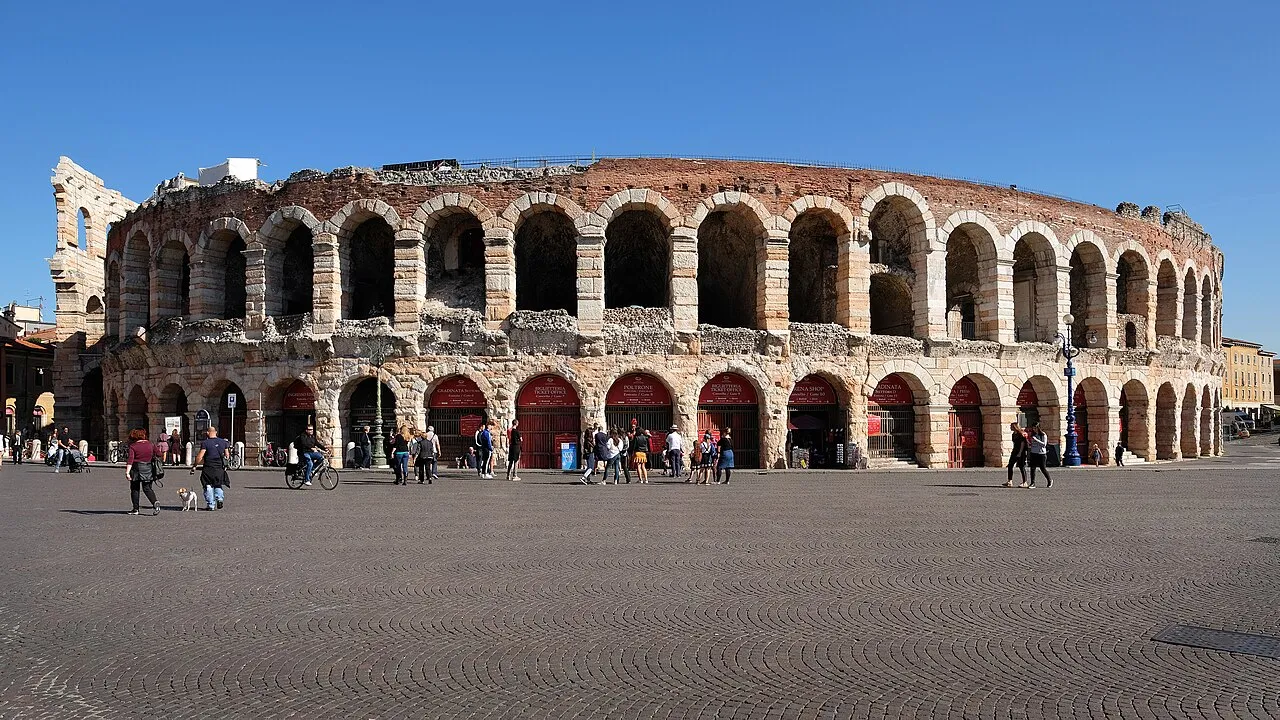 Arena di Verona, città servita da Digitaflix per la Local SEO e i siti web